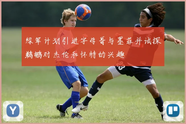 绿军计划引进字母哥与墨菲并试探鹈鹕对杰伦和怀特的兴趣